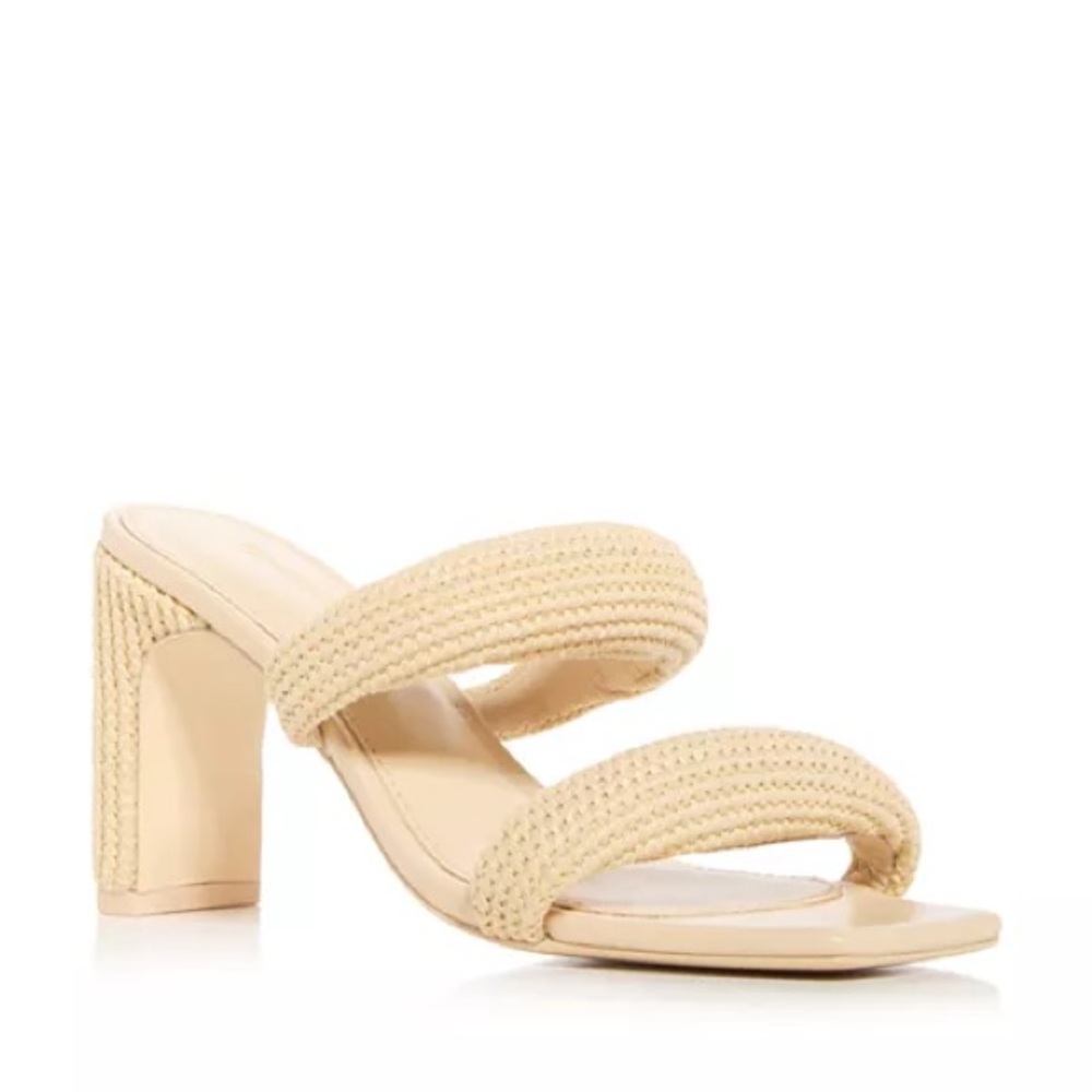 Jonathan Simkhai Beige Woven Heels